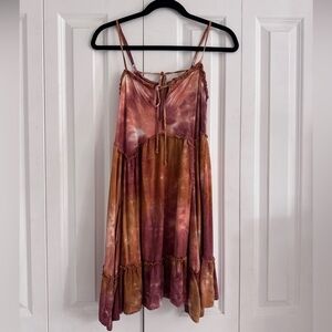 Wild Fable Multicolor Tie-Dye Mini Dress